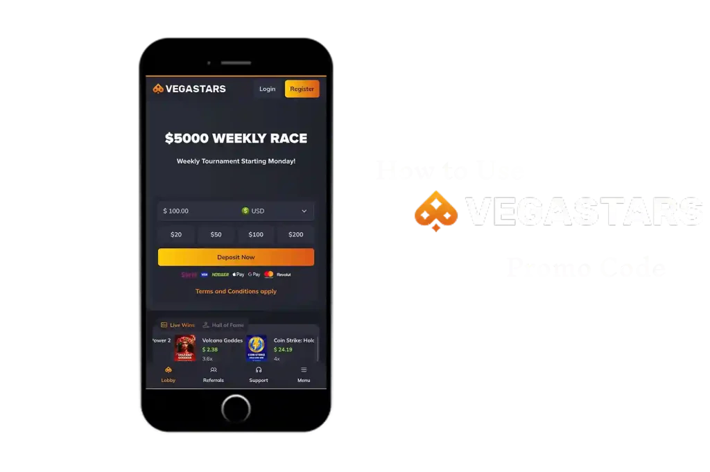 Vegastars Bonus
